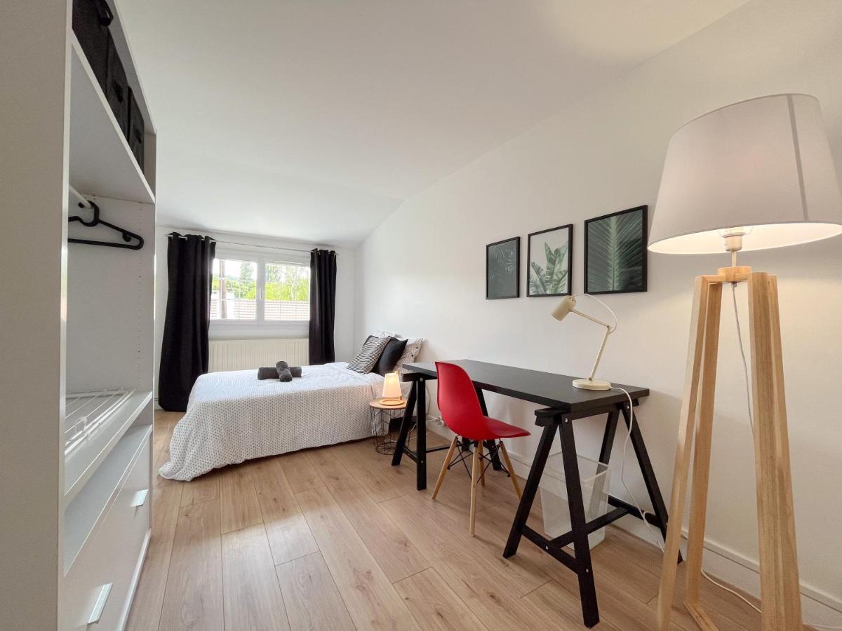 Maison Ideale Pour Visiter Paris Versailles - Chambres Privees Paris-Saclay Bures-sur-Yvette Екстер'єр фото